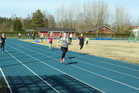 Naisten 100 metrillä Kuivasjärven Auran Eveliina Bogdanoff voitti ajalla 12,77.