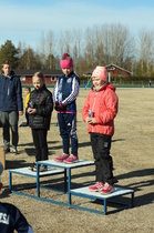 T9-sarjan 600 metrin palkintojenjako.