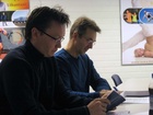 Seuran toiminnan kulmakiviä on koulutus. Jyrki ja Jukka yu-tuomarikursseilla syksyllä 2008.